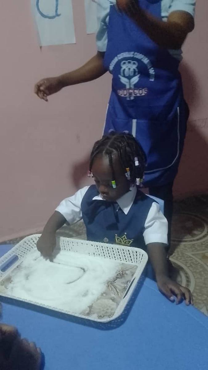 Nursery guided sensory activity
